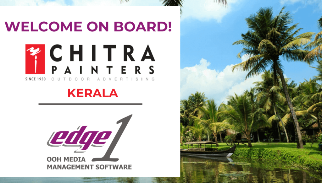 Chitra Painters Kerala selects Edge1 outdoor advertising hoarding Management CRM Software