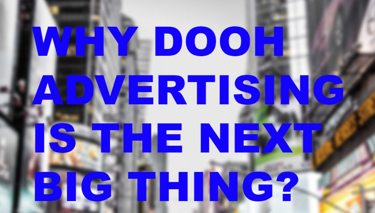 why digital ooh advertising is the next big thing free DOOH advertising software edge1