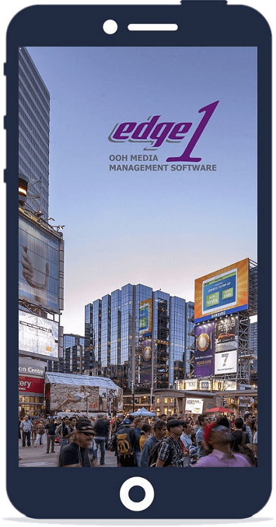edge1 mobile application outdoor media monitoring sales, finance ios and android download free
