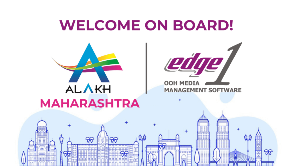 Alakh Advertising Mumbai selects Edge1 outdoor advertising Media Management ERP Software