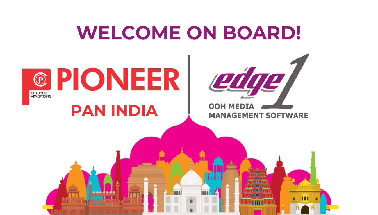 Pioneer Publicity Corporation India selects Edge1 outdoor advertising ERP Software outdoor media owner