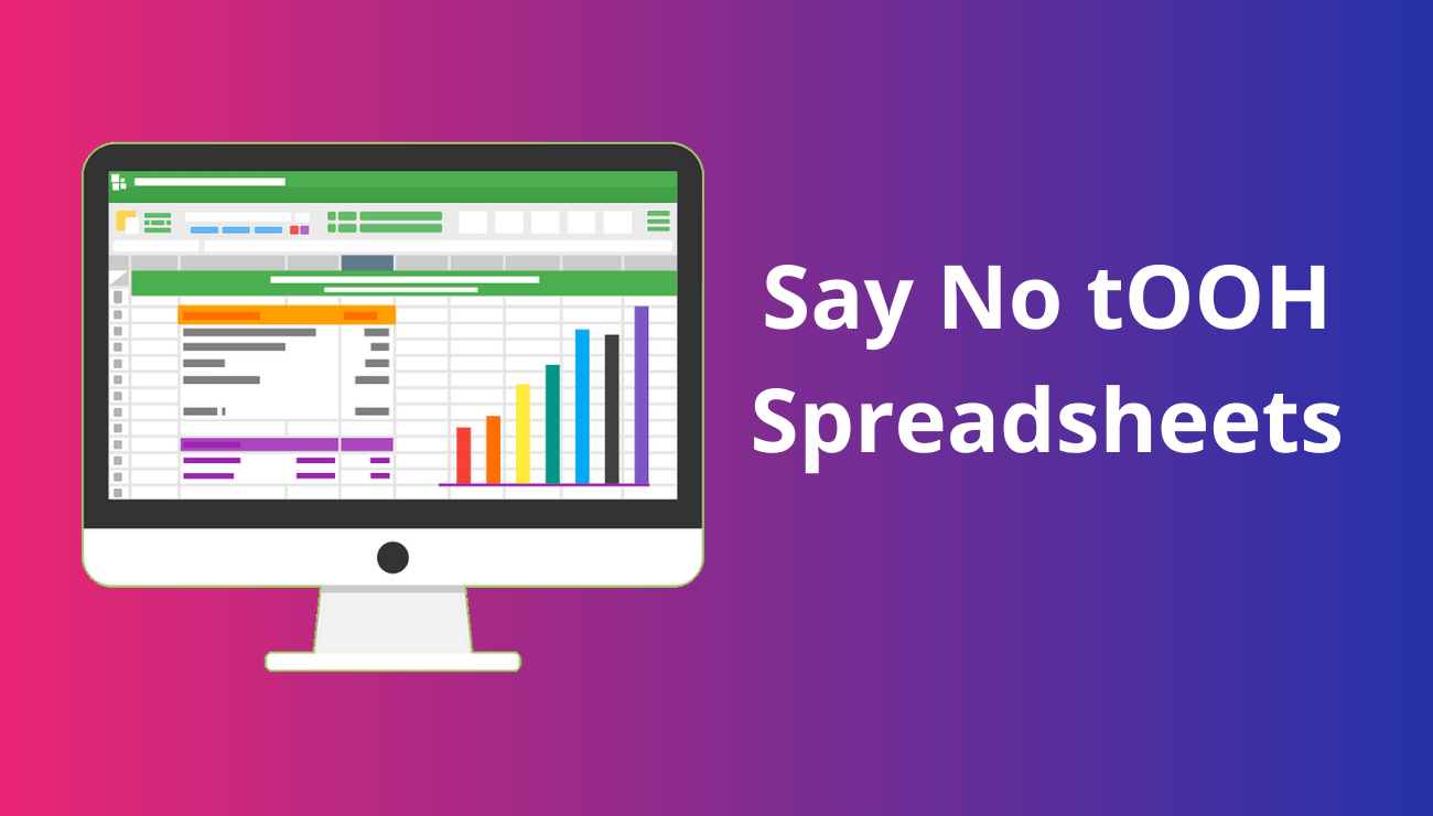 say no to spreadsheet use edge1 digital outdoor media management software site availability